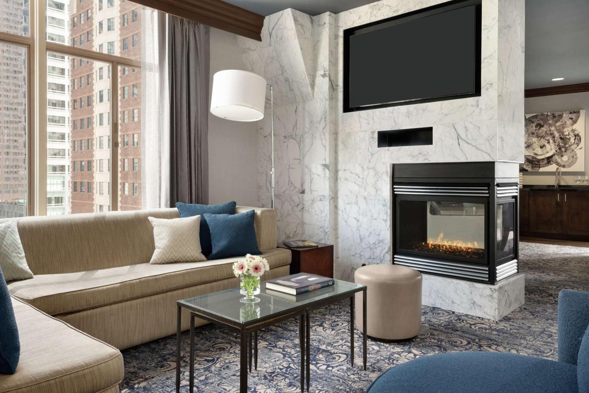 Hilton Checkers Лос-Анджелес Экстерьер фото